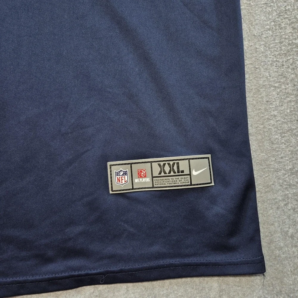 Dallas Cowboys Jersey Mens 2XL Blue NFL Football‎ DIGGS 7 Nike On Field